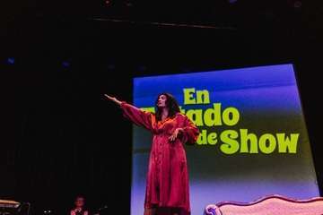 Espectáculo de la humorista y actriz Yanely Hernández en el Teatro de Telde/TA y Francisco Javier Santana.